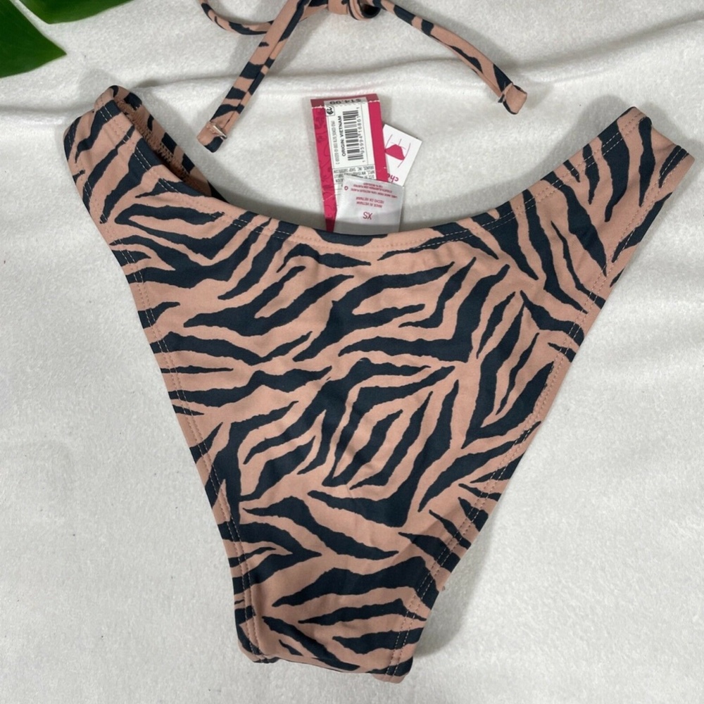 NWT Xhilaration Lace-Up Bralette Top ( Small ) Cheeky Bikini Bottom ( XS ) - Picture 8 of 12